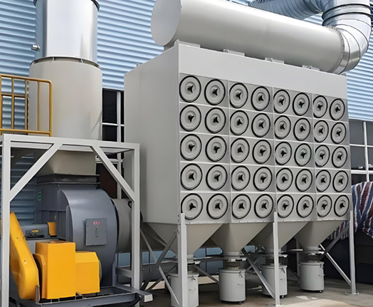 Omela industrial pulse jet cartridge dust collector