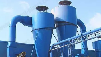 Maintenance inspection of cyclone inlet, wear liners, cone, and rotary airlock