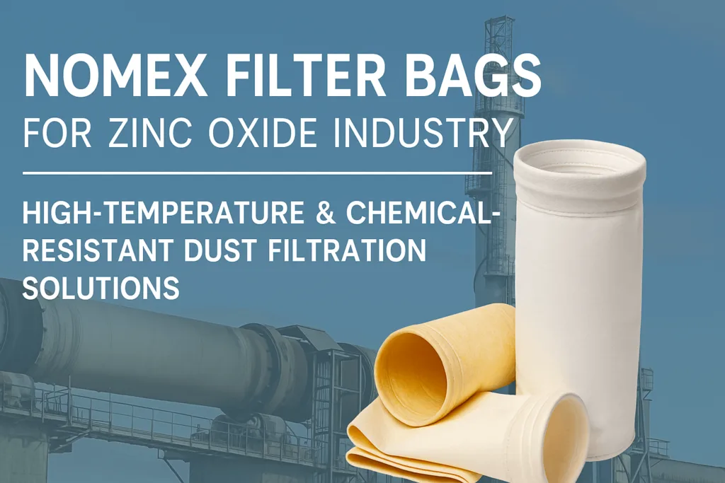 Nomex Filter Bags for Zinc Oxide Industry: High-Temperature & Chemical-Resistant Dust Filtration Solutions