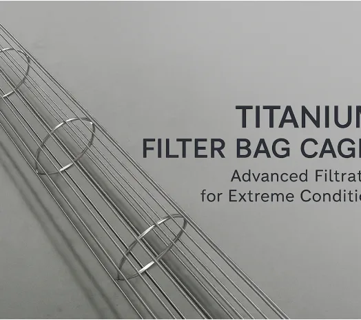 Titanium Filter Bag Cages