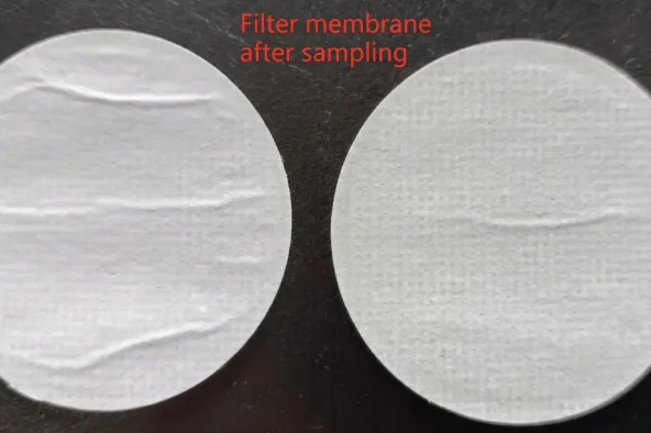 filter-membrane-after-sampling
